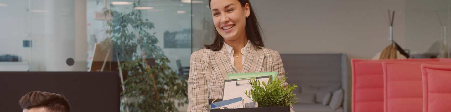 woman career changing